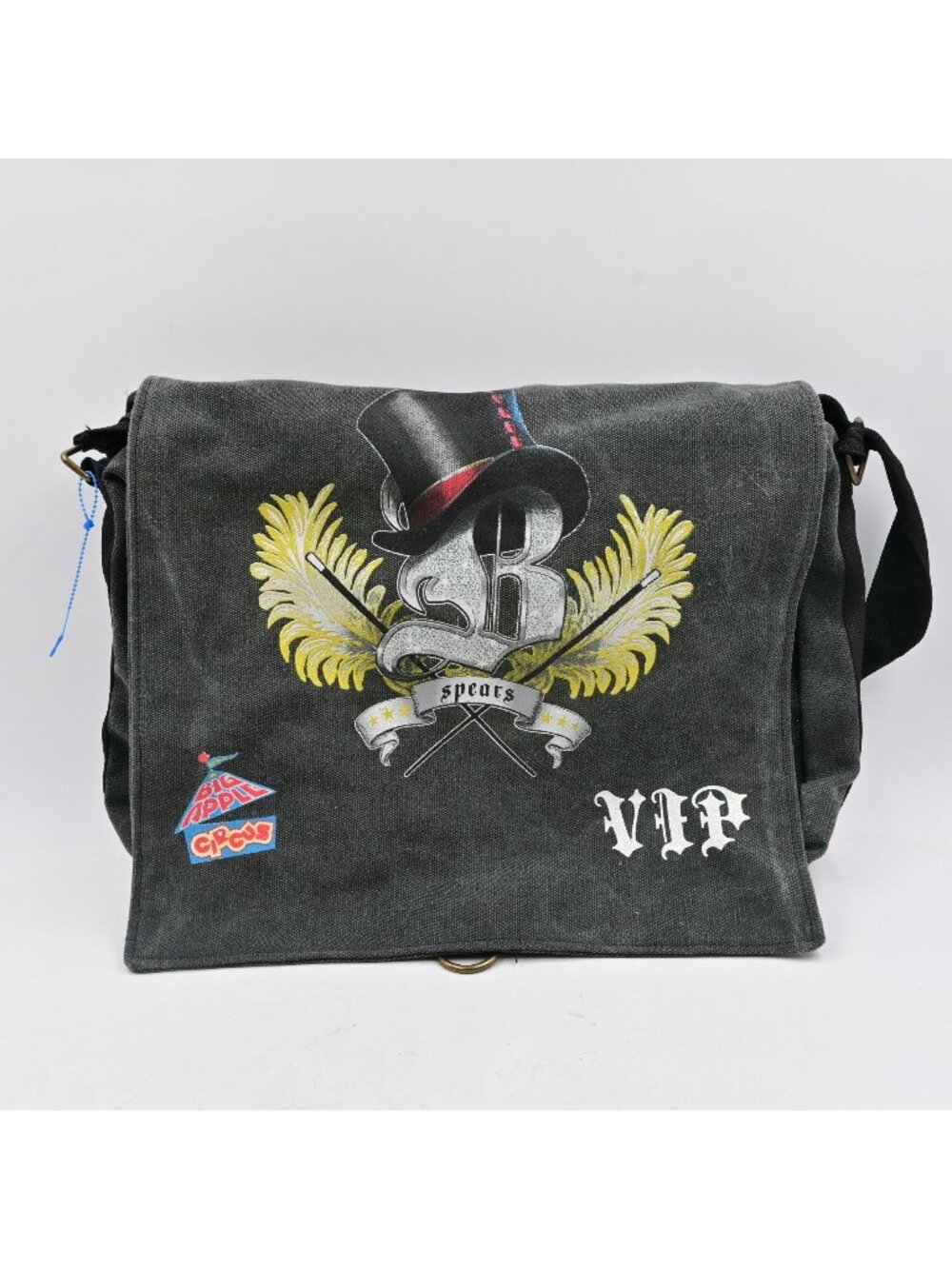 Britney Spears Circus Tour VIP Messenger Bag 2009 Official Concert Merch Canvas